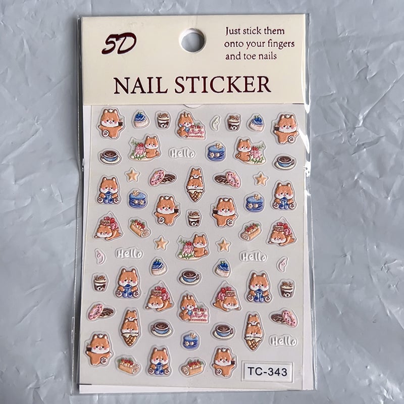 5D Nail Sticker Collection