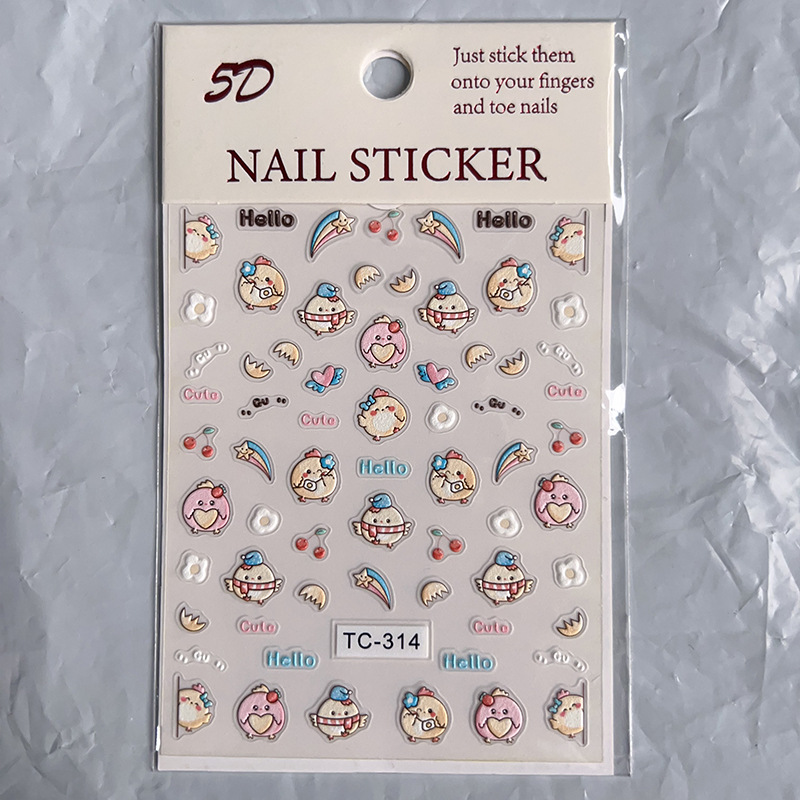 5D Nail Sticker Collection