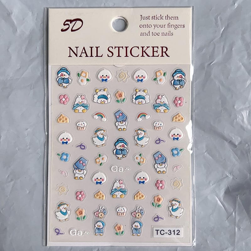 5D Nail Sticker Collection