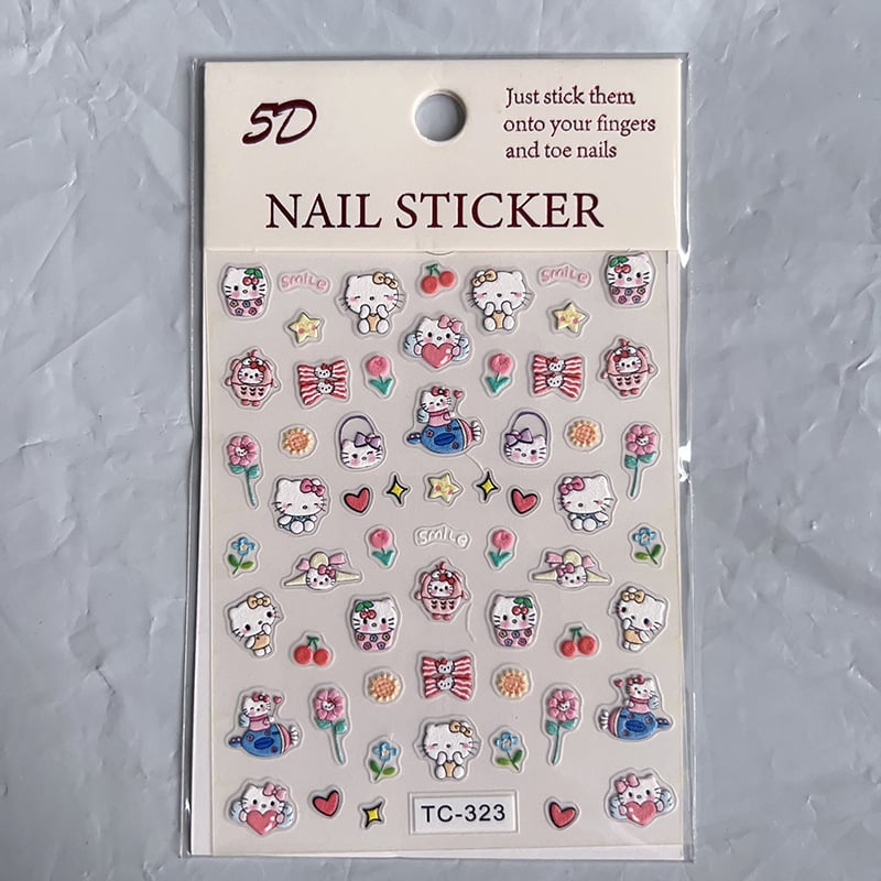 5D Nail Sticker Collection