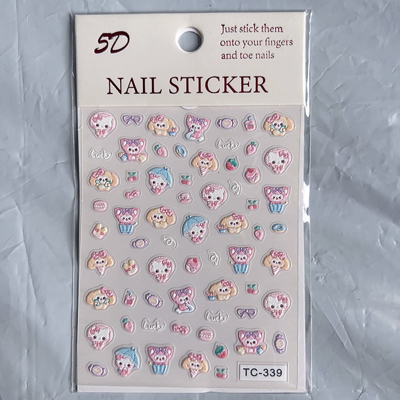 5D Nail Sticker Collection