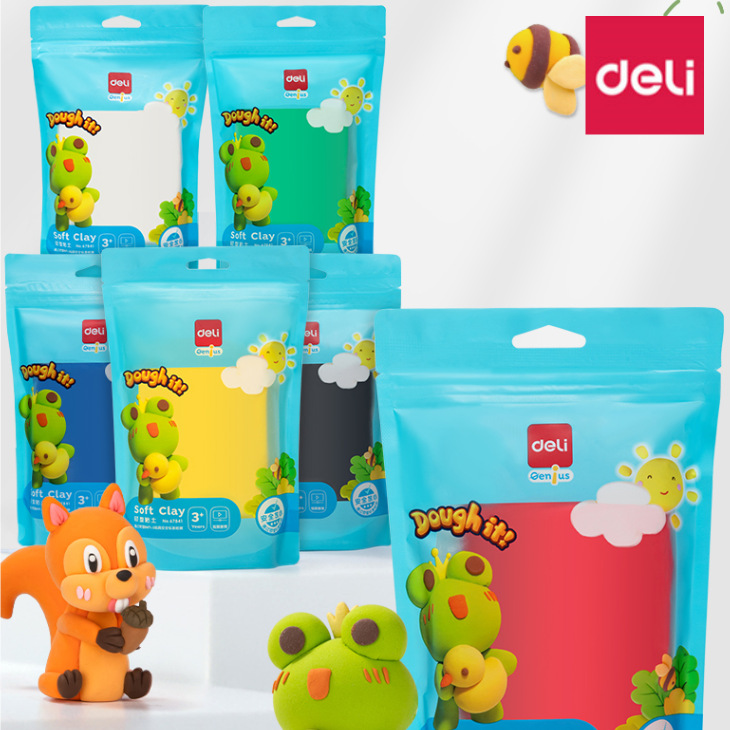 Non-sticky clay, safe and suitable for children