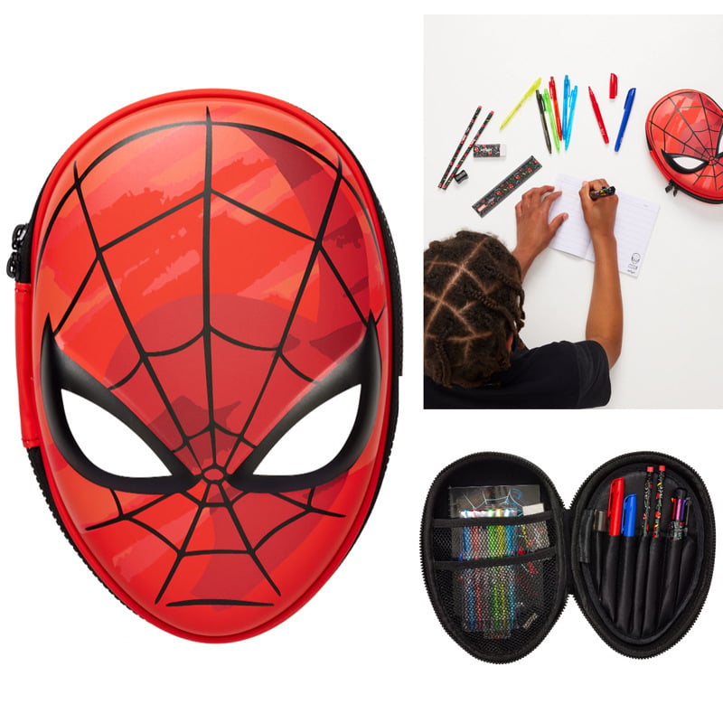 Assorted stationery pencil case-spiderman