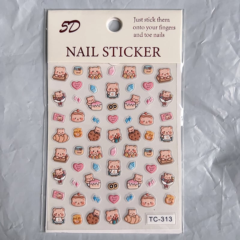 5D Nail Sticker Collection