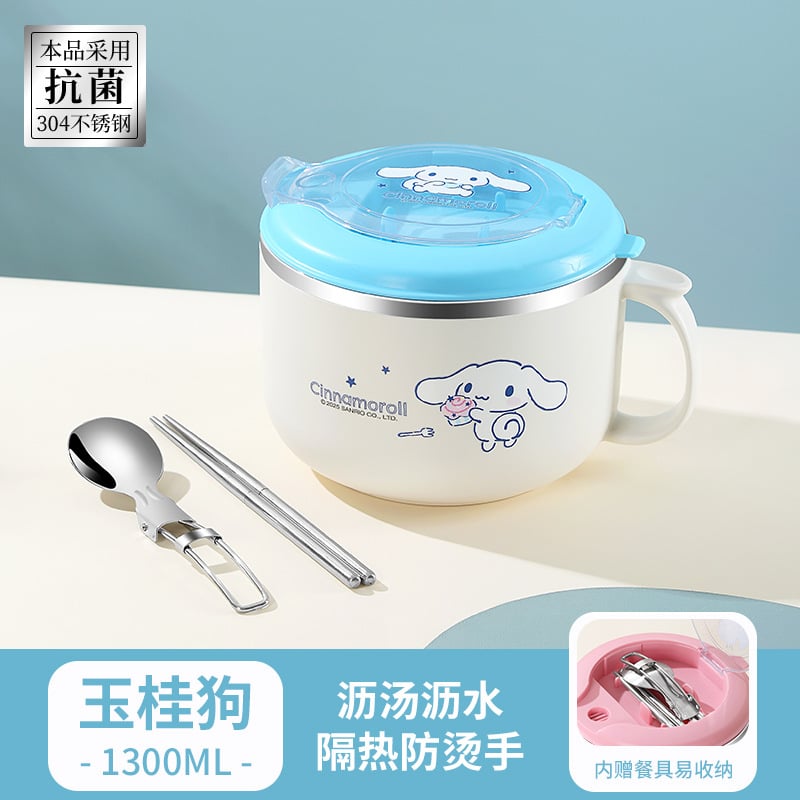 KUROMI-HELLO KITTY-CINNAMOROLL-Lunchbox