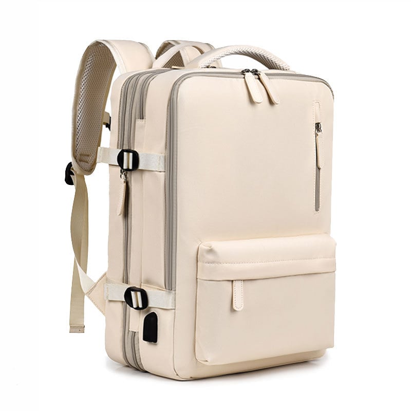 A backpack suitable for a modern and large laptop