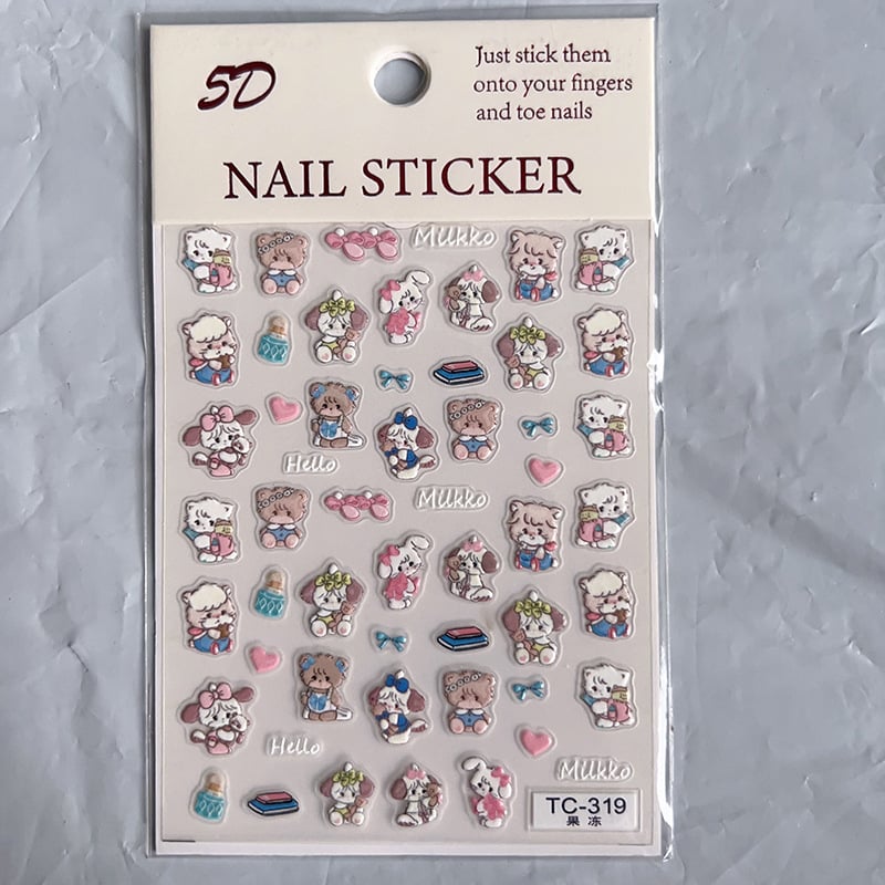 5D Nail Sticker Collection