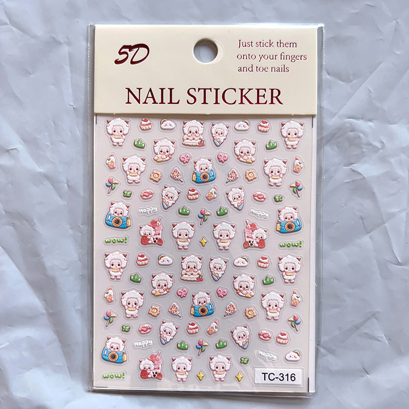5D Nail Sticker Collection