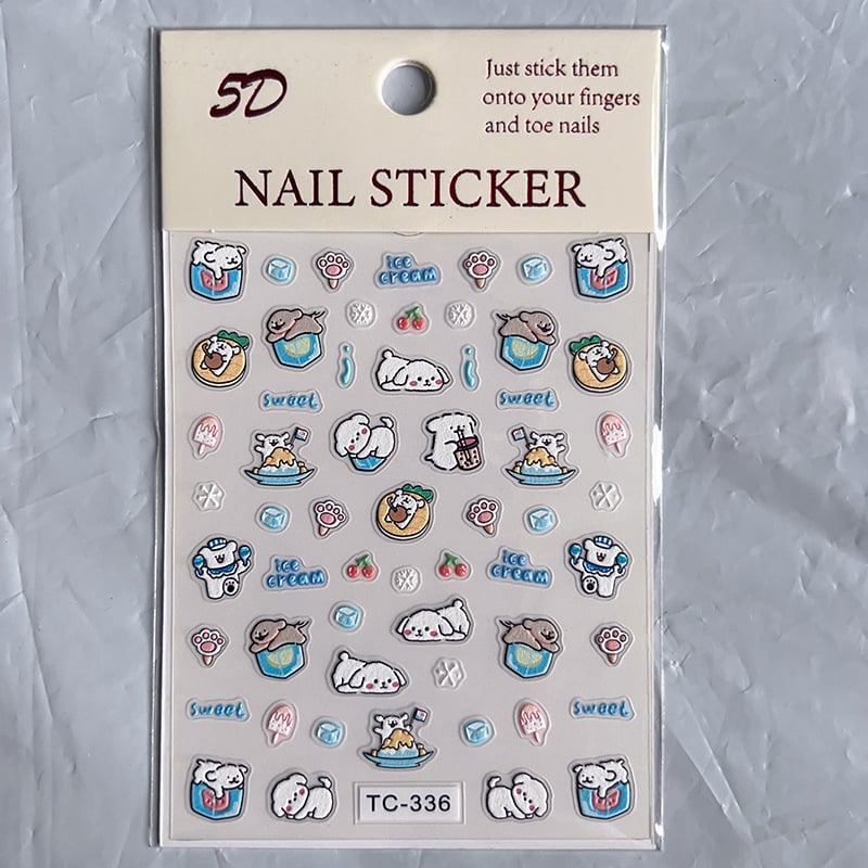 5D Nail Sticker Collection