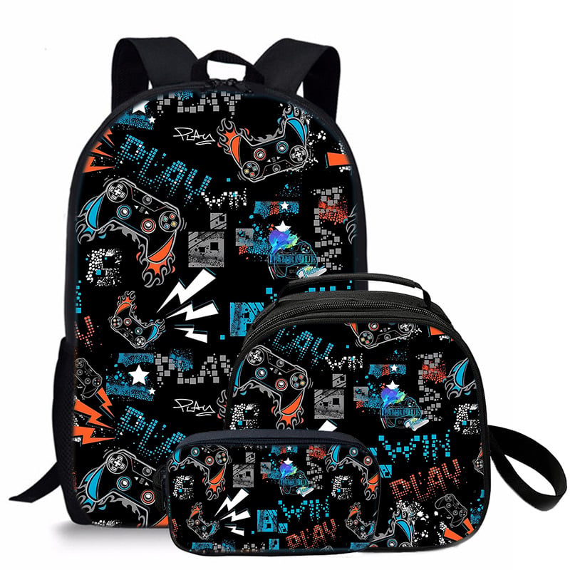 Childrens school bags in a variety of game console designs