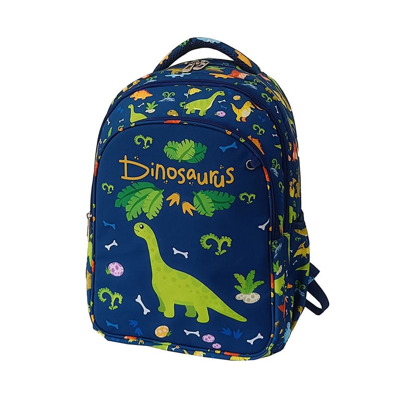 Dinosaur-themed school bag for children - set