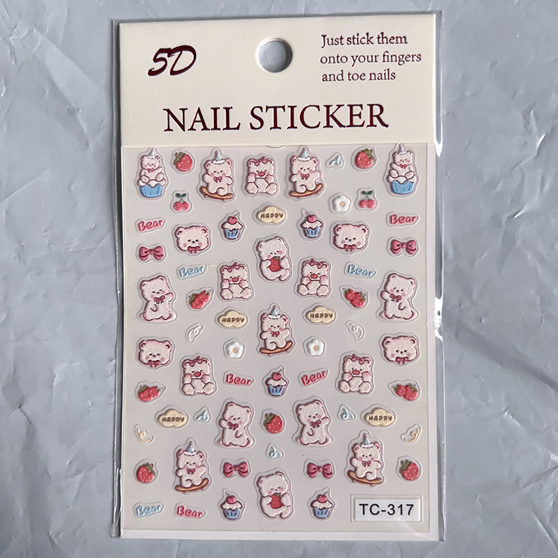 5D Nail Sticker Collection