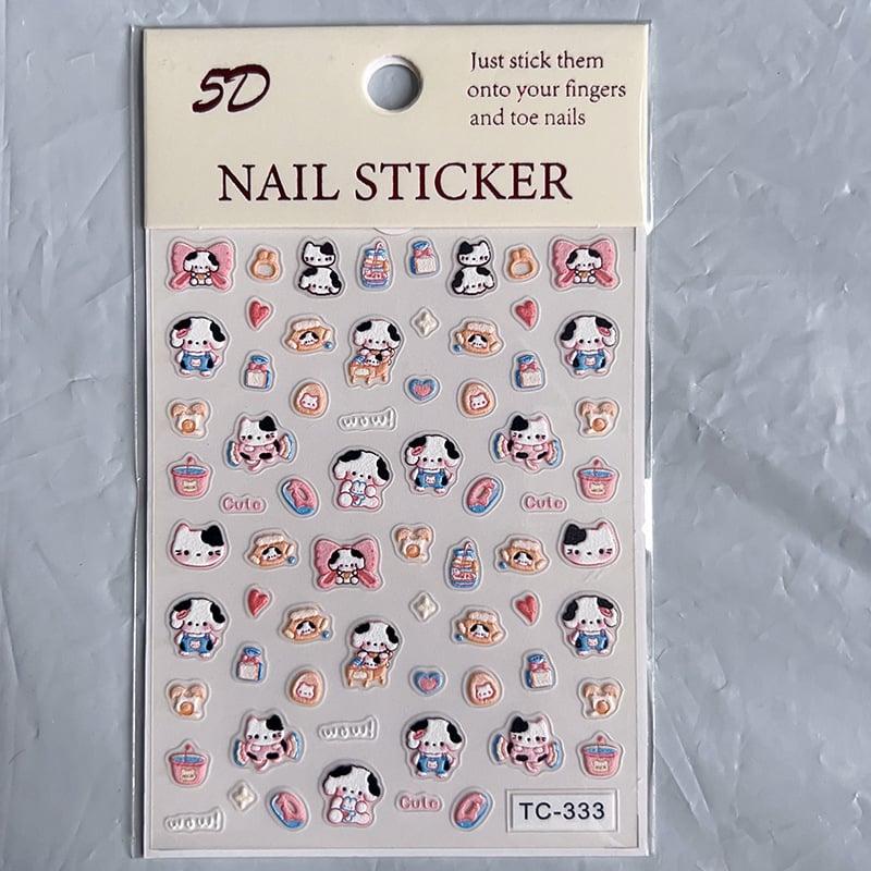 5D Nail Sticker Collection