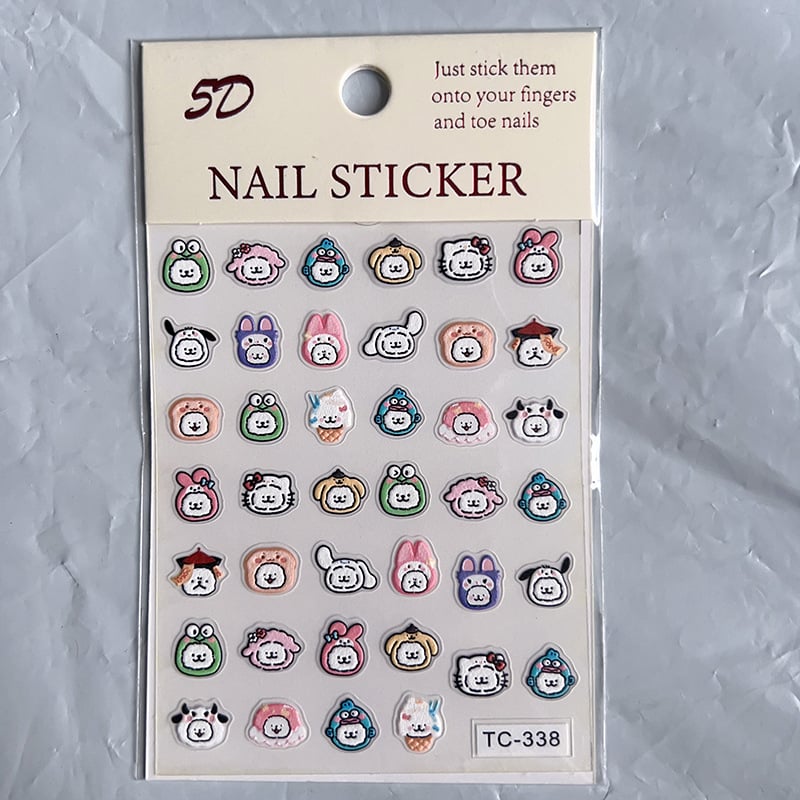 5D Nail Sticker Collection