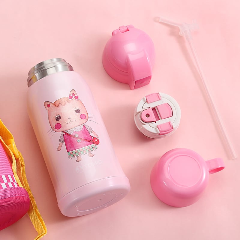 TOMIC-Water bottle for children-stainless steel water bottle