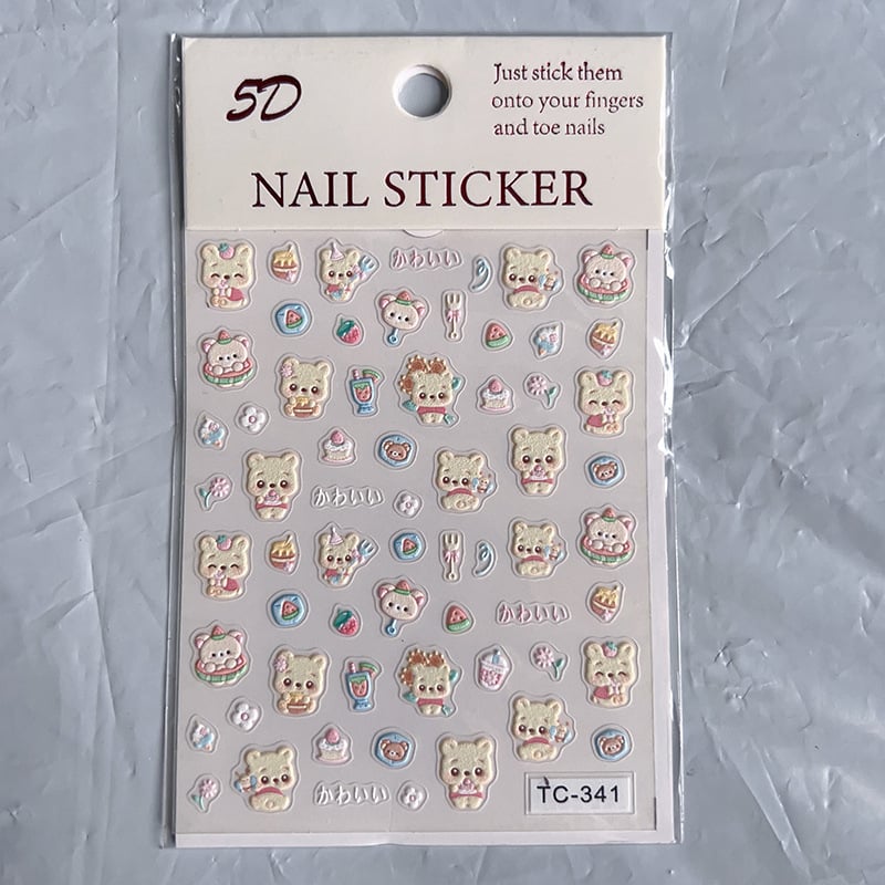 5D Nail Sticker Collection