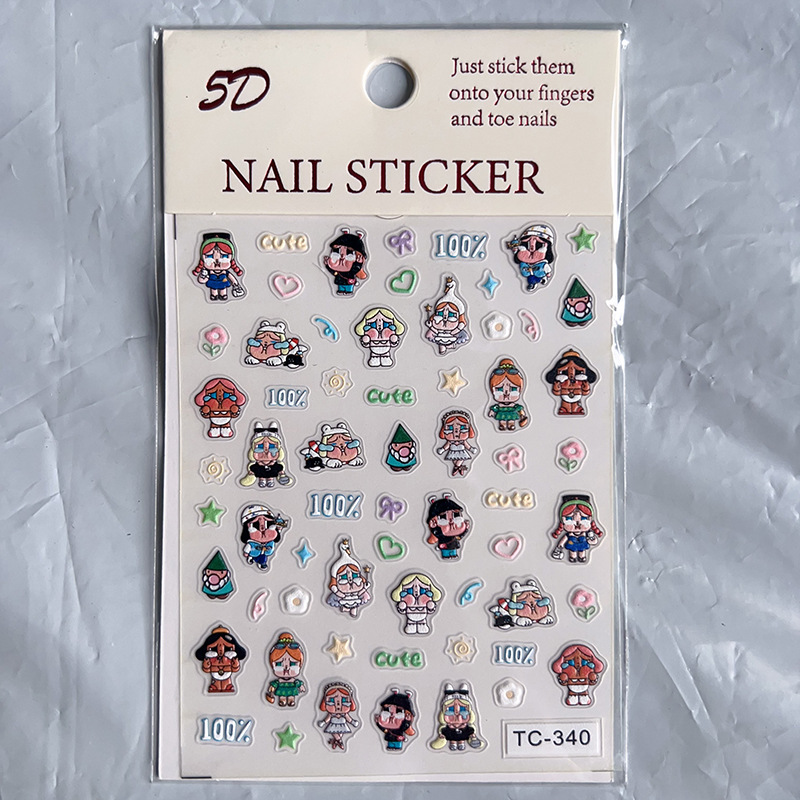 5D Nail Sticker Collection