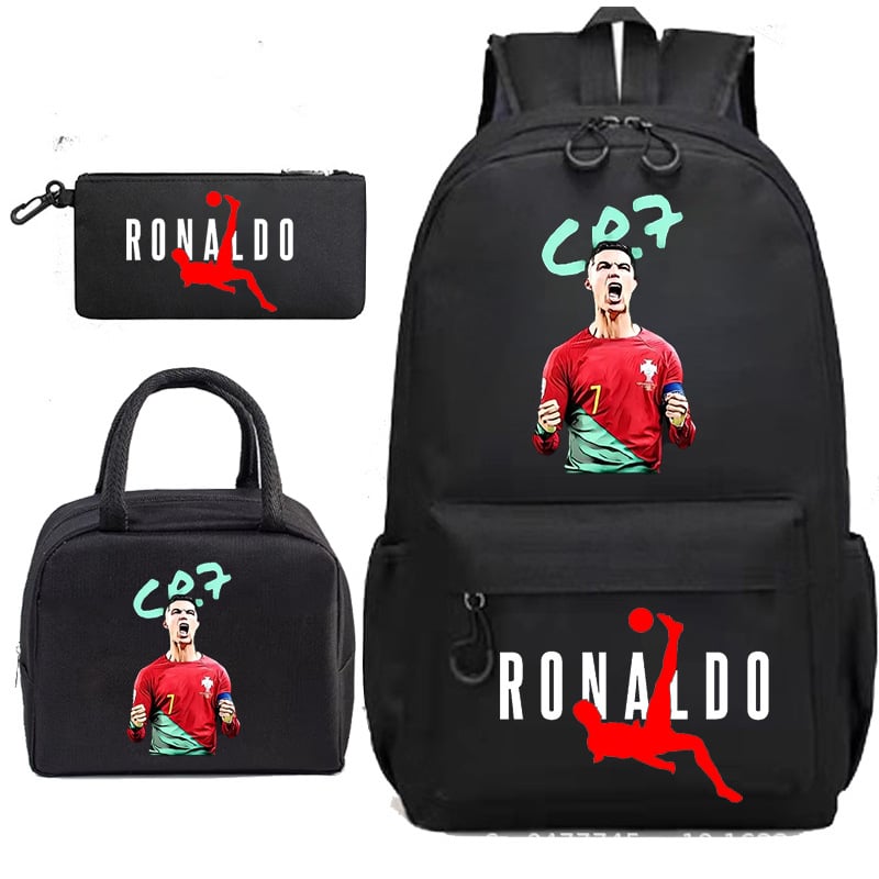 School bag set - various designs featuring Ronaldo