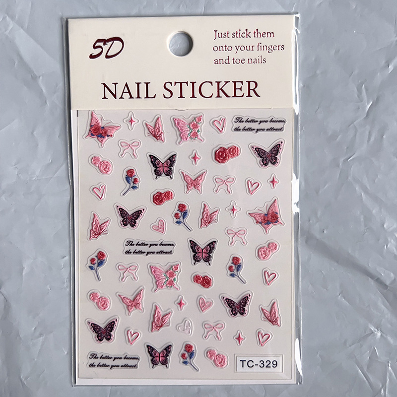 5D Nail Sticker Collection