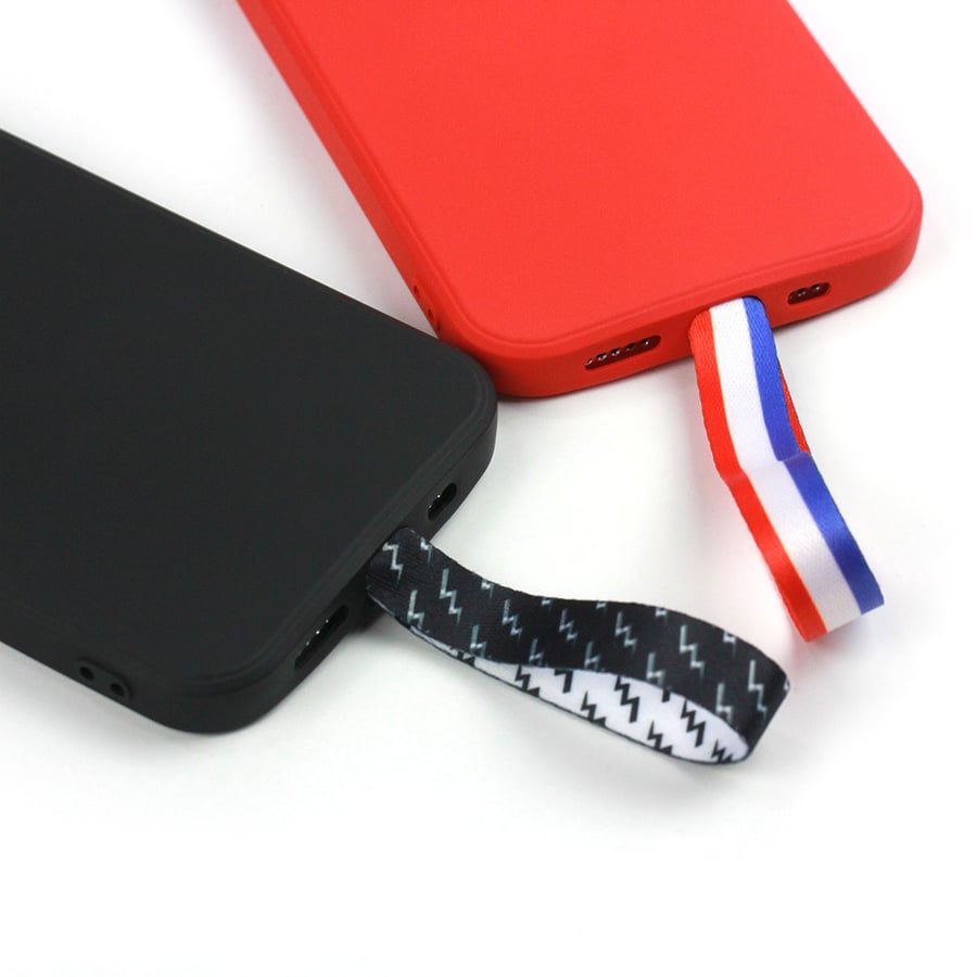 Mobile phone wrist strap