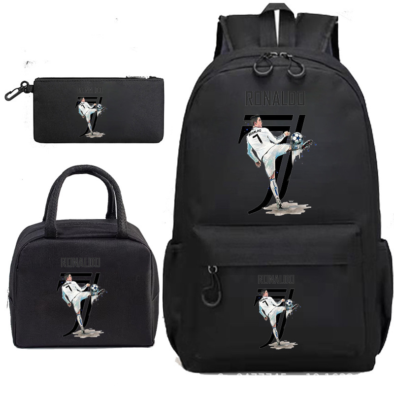 School bag set - various designs featuring Ronaldo
