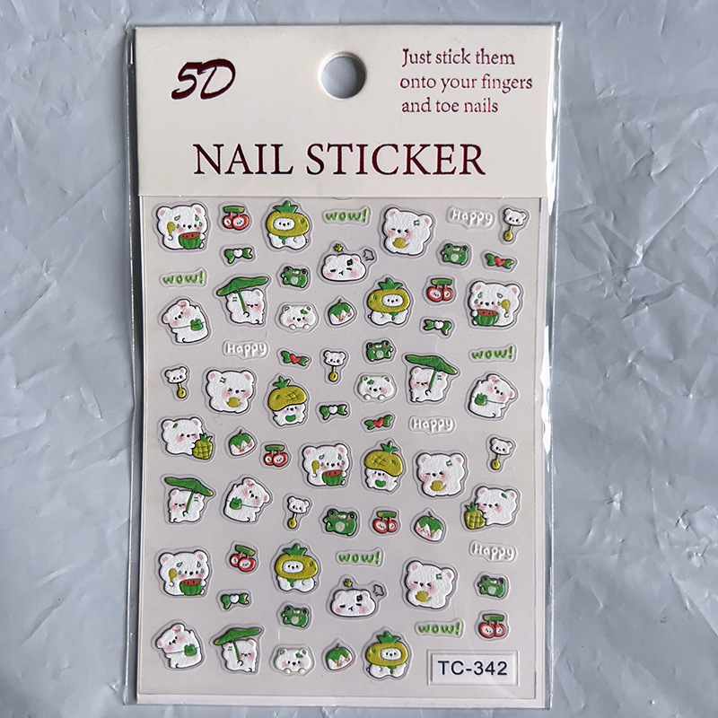5D Nail Sticker Collection