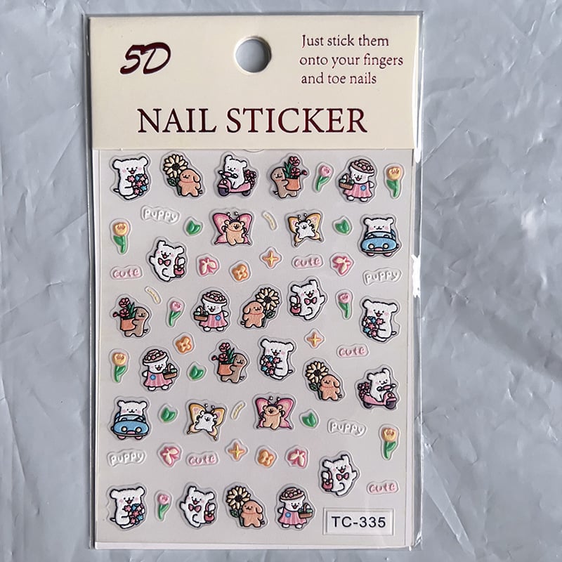 5D Nail Sticker Collection