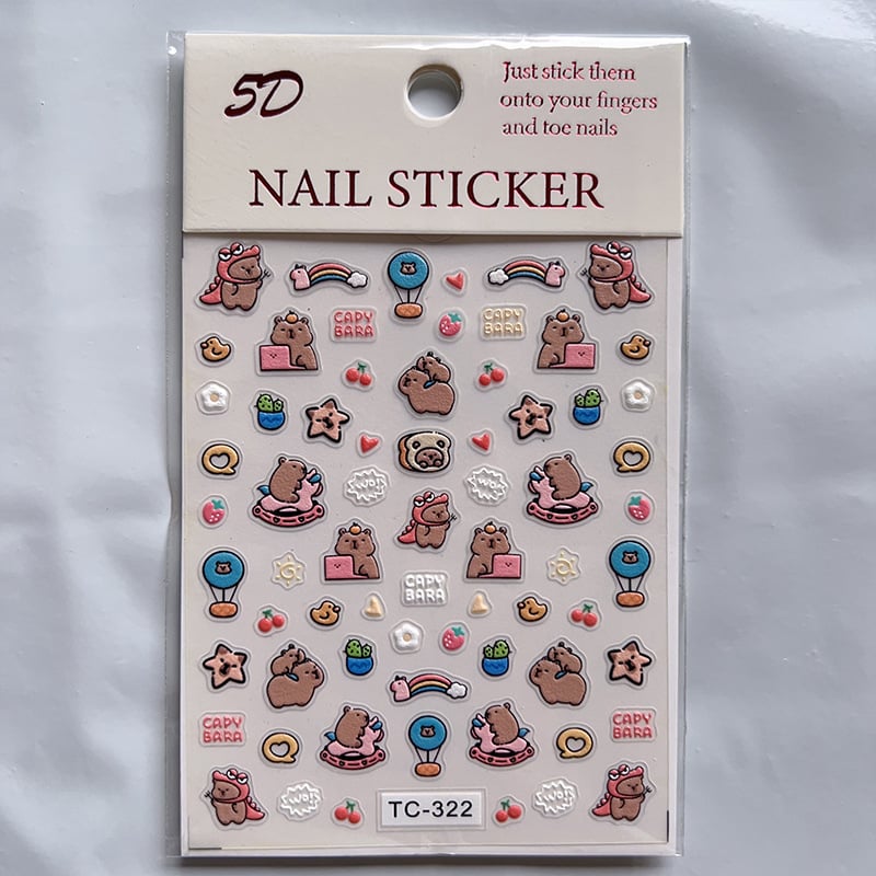 5D Nail Sticker Collection