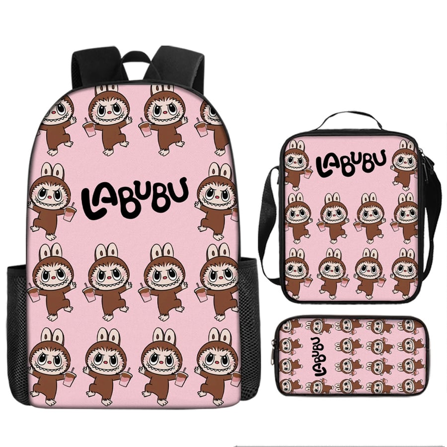 kids- School- bag- set-labubu-لابوبو-شنطة-حقيبة