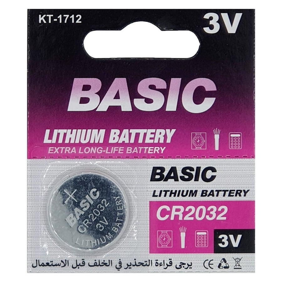 بطارية دائريه 3v