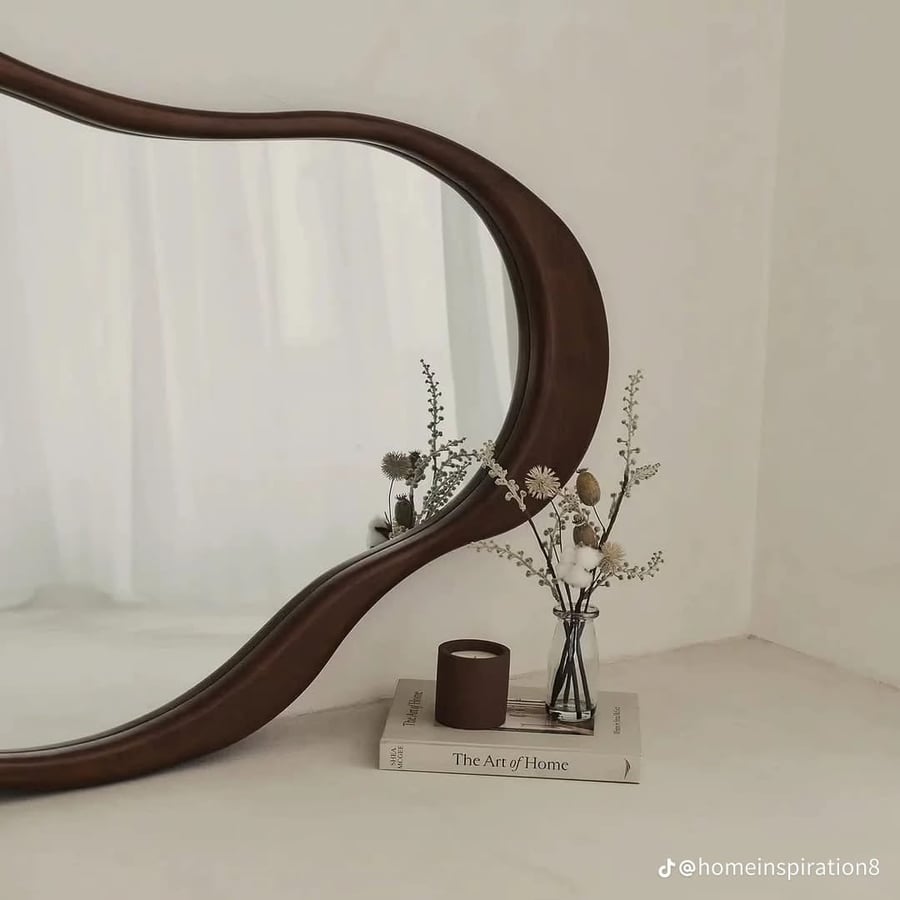 120x90 مرايا خشبيه