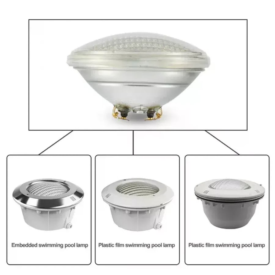 كشاف مسبح قزاز ملون LED 24W