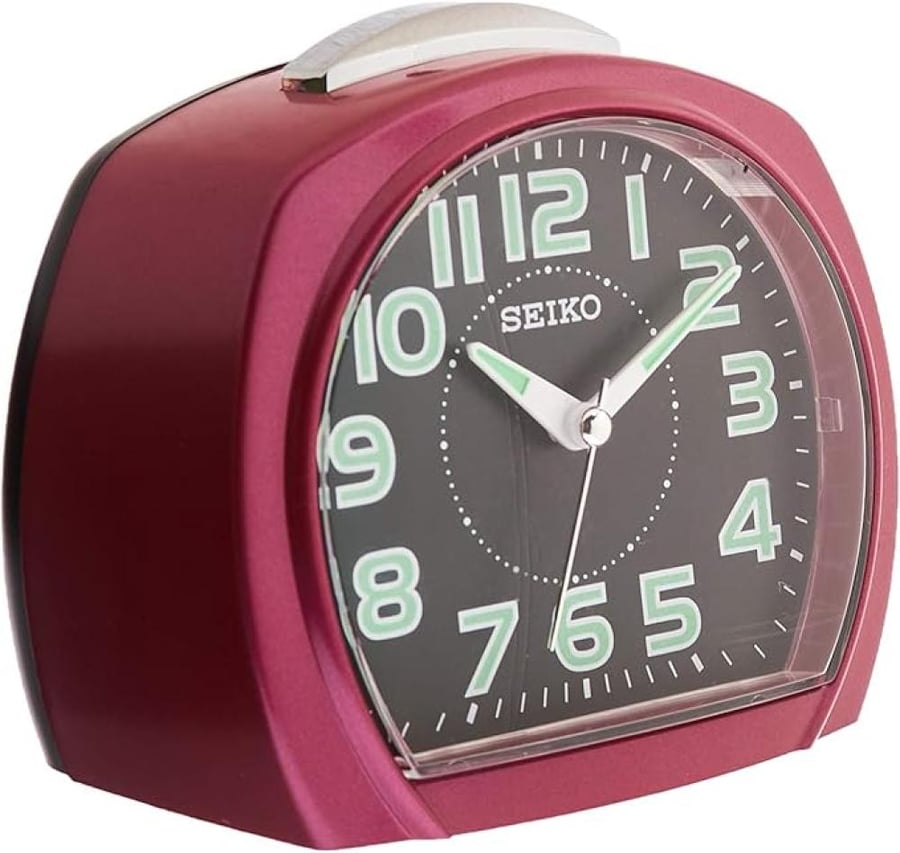 Seiko Alarm Clock QHK020RL | ساعة منبّه سيكو