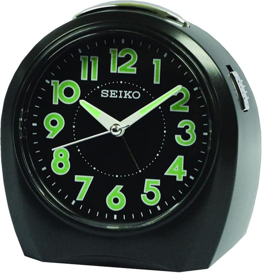 Seiko Alarm Clock QHK019KL | ساعة منبّه سيكو