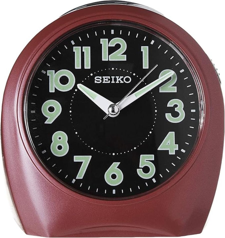 Seiko Alarm Clock QHK019RL | ساعة منبّه سيكو