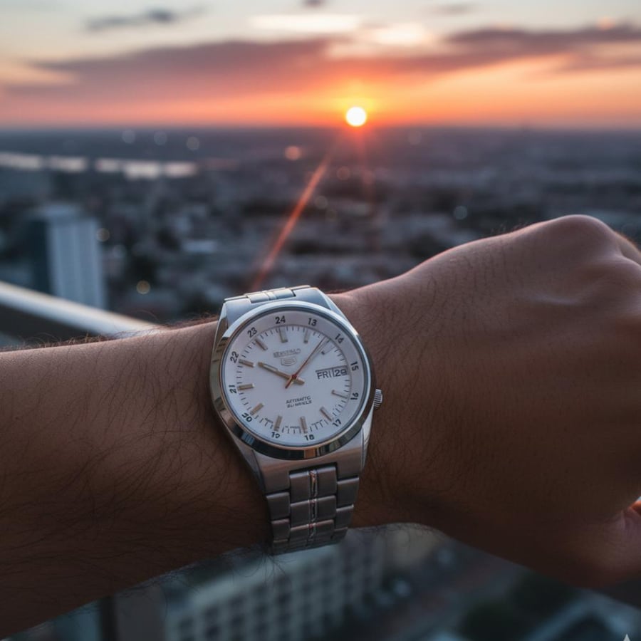 Seiko 5 Men's Automatic SNK559J | ساعة سيكو 5 رجالية كلاسيك يابانية