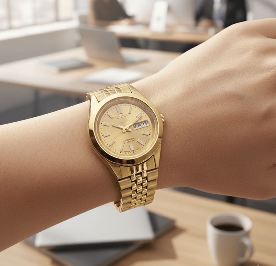 Seiko 5 Women's Rare Automatic SYMH54J | ساعة سيكو 5 نسائية فاخرة نادرة يابانية
