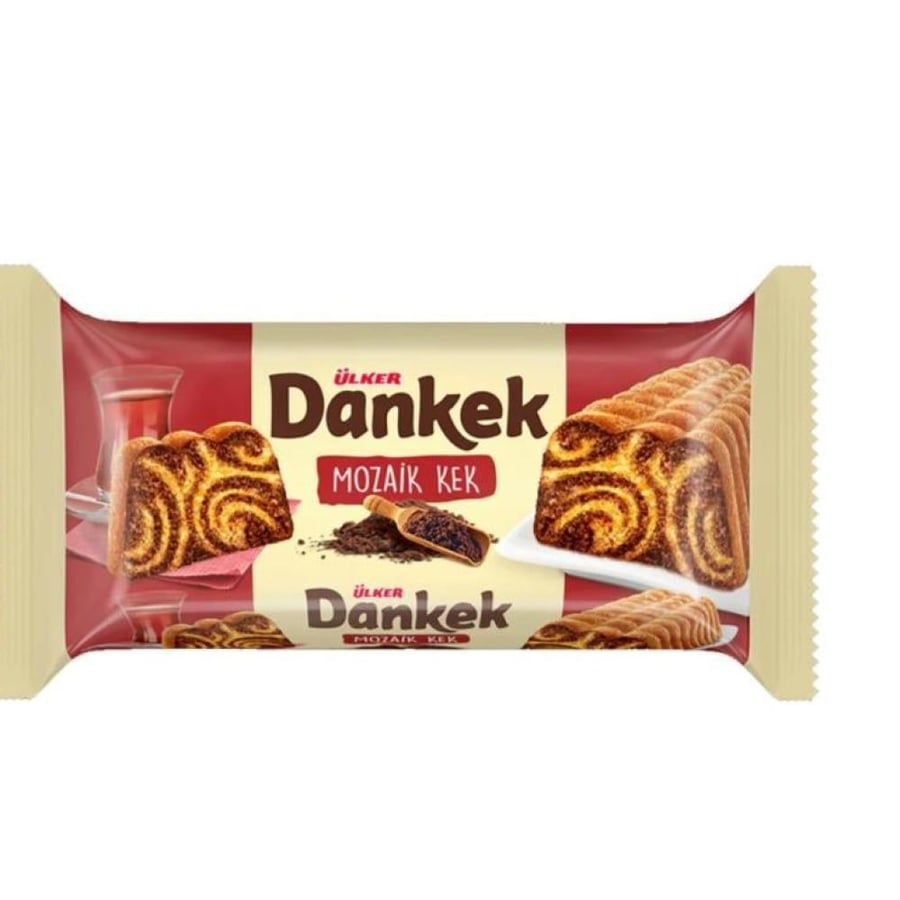 كيك أولكر دانكيك موزاييك (كيك ماربل) 200 جرام - Ülker Dankek Mozaik Kek 200g