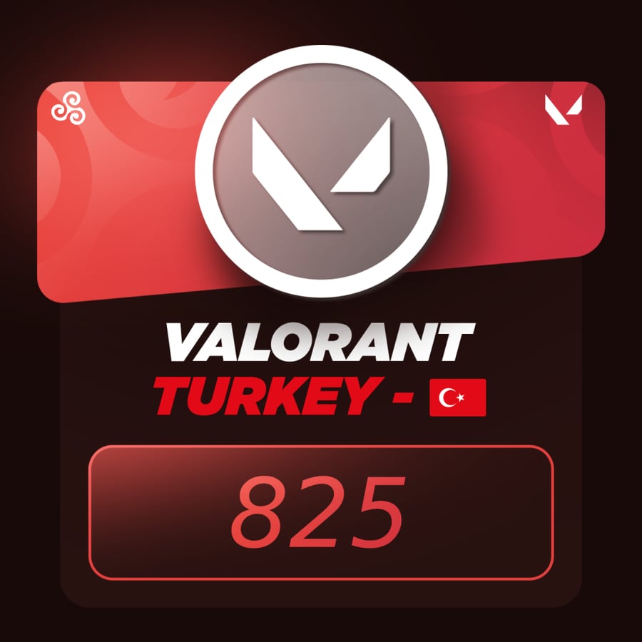 شحن فالورانت بوينت 825 - ريجن تركي | Valorant