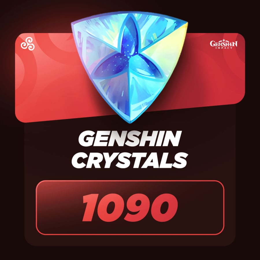 شحن قنشن امباكت 1090 كريستالة | Genshin Impact