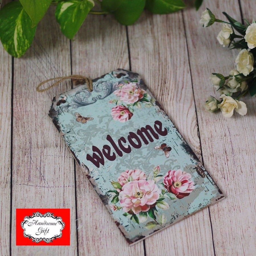 لوحة جدارية خشبية مقاس 13*23 سم | Wood Decoration Board