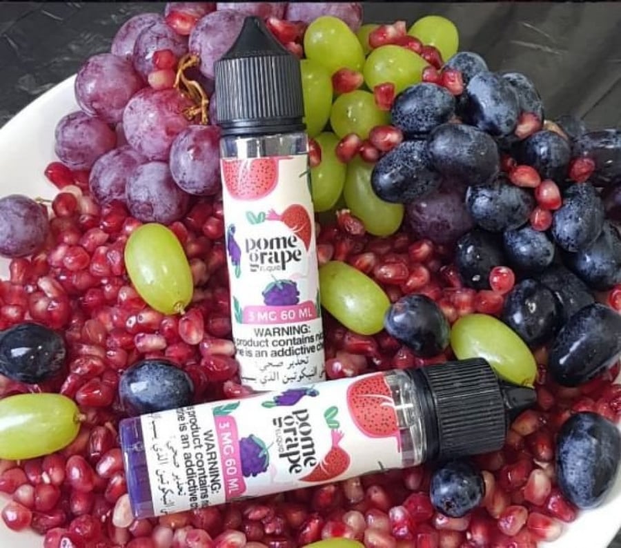 نكهة عنب رمان مكس - Pome Grape - 60ML