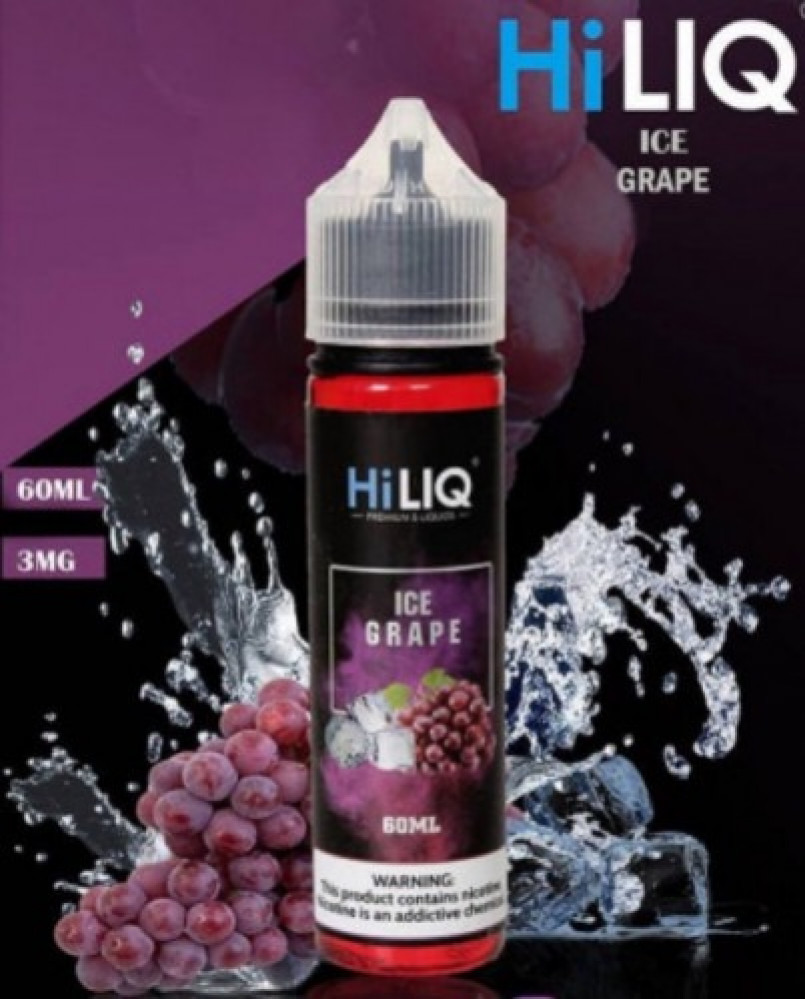 نكهة عنب ايس من هاي ليك 60 مل Hiliq Ice Grape  - 60ML