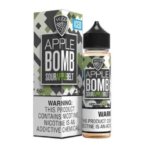 نكهة فيقود تفاح ايس 60 ملي  - VGOD ICED Apple Bomb Sour Apple - 60ML
