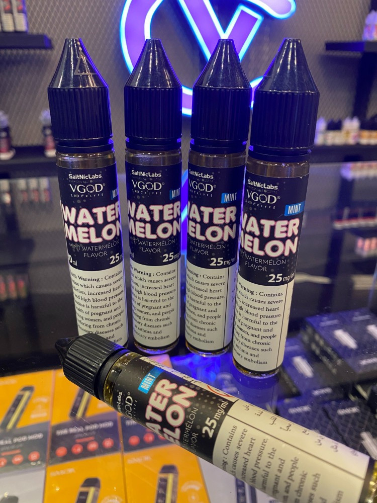 نكهة فيقود بطيخ نعناع  سولت - VGOD WATERMELON MINT SaltNic