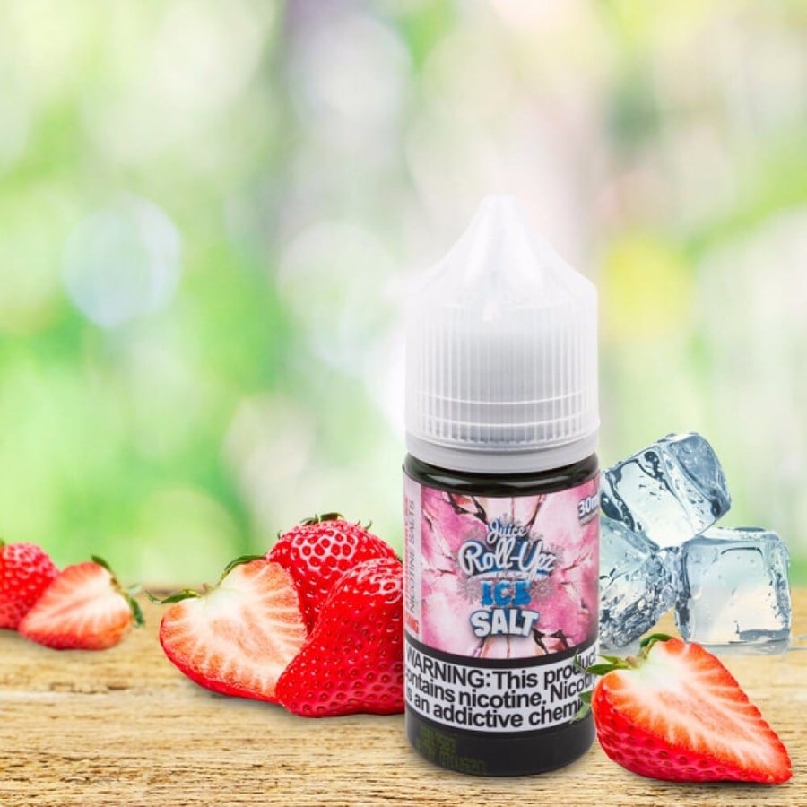 نكهة رول ابز فرولة ايس سولت Roll-upz Strawberry ICE - Salt Nicotine
