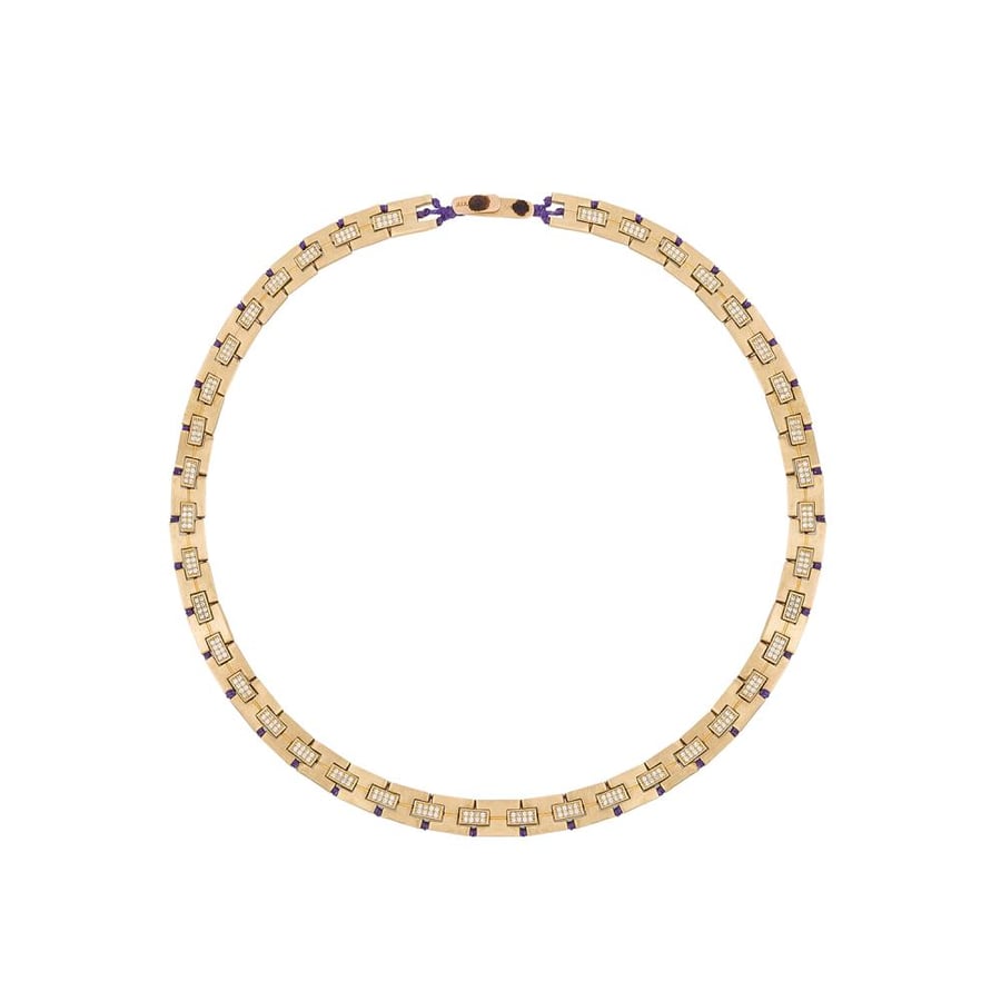369BRONZZ NECKLACE X SMALL Size GOLD Color BURBUL CNS-1837-X