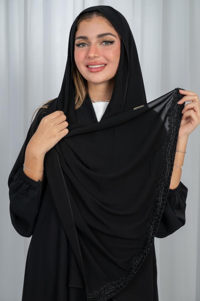 طرحة ليزر كوري درجة اولئ:بالإضافة الى خرز باطرف الطرحة