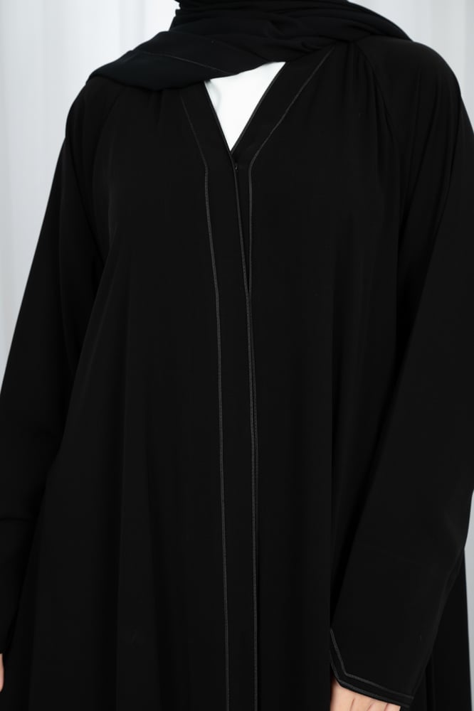 Royal Korean first grade flared abaya