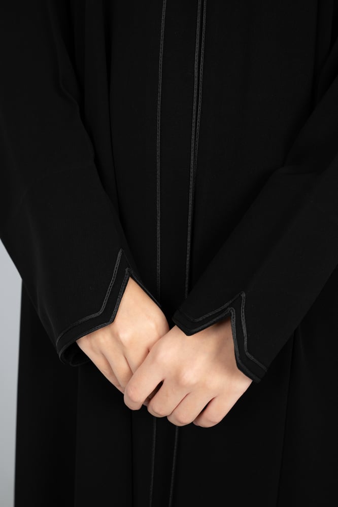 Royal Korean first grade flared abaya